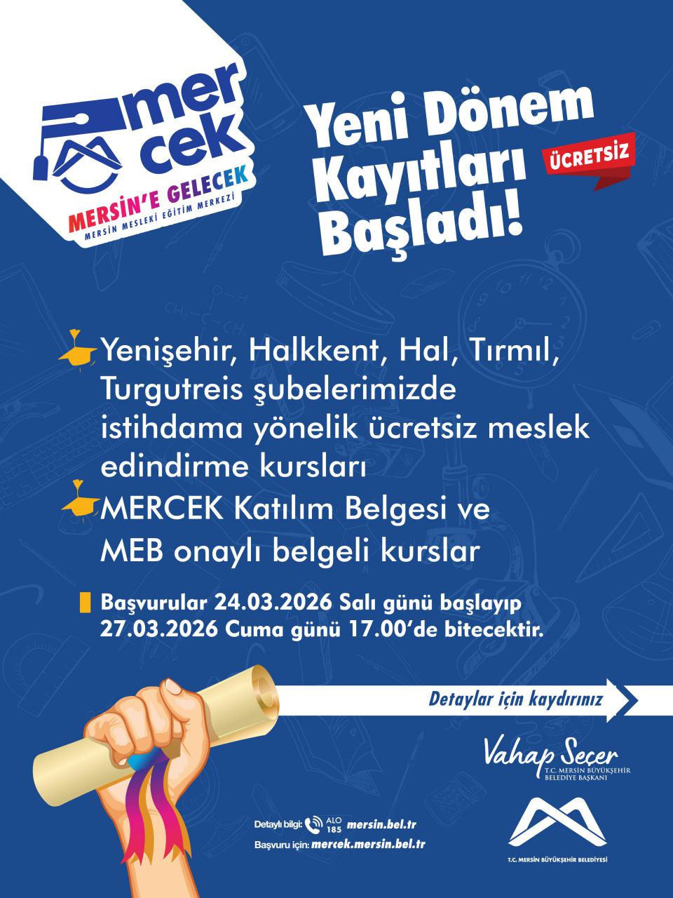 MERCEK Yeni Dönem Kayıtları Başladı!