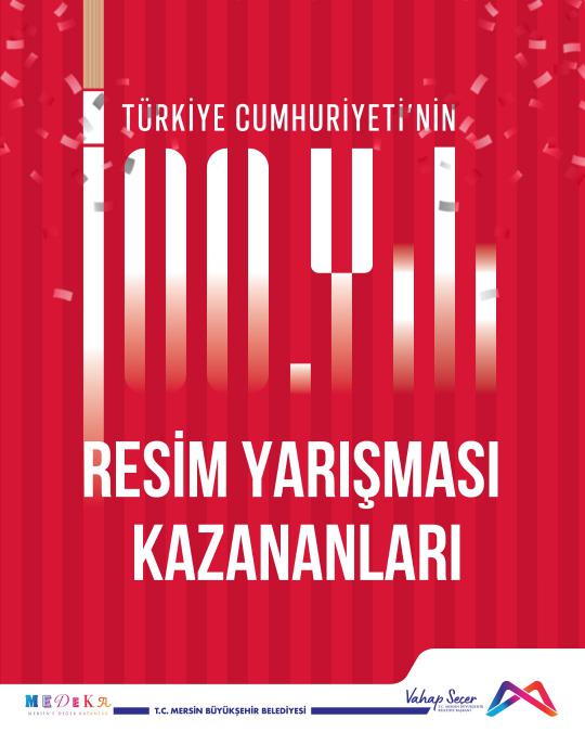 Türkiye Cumhuriyeti'nin 100. Yılı Resim Yarışması Sonuçlandı.