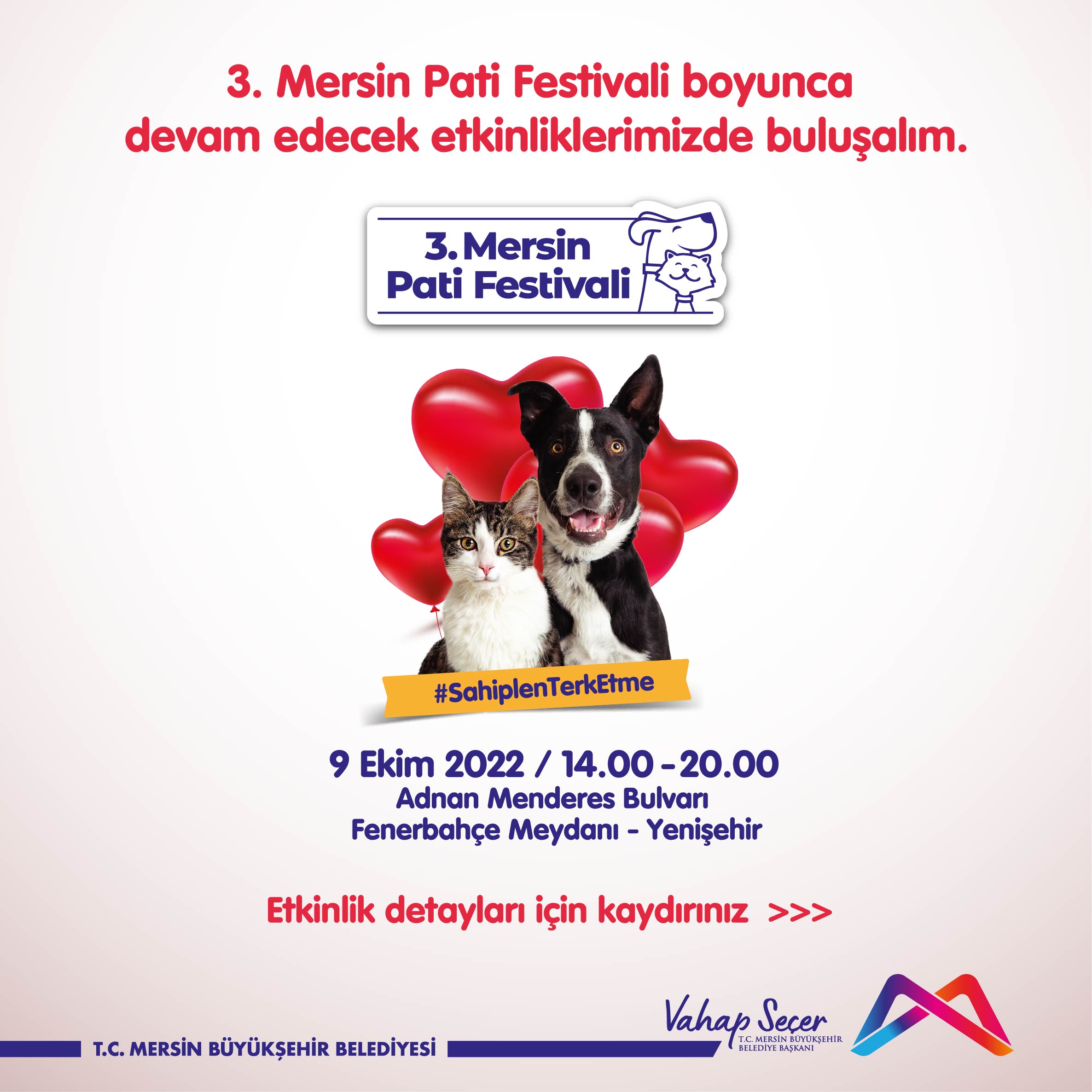 3. Mersin #PatiFest başlıyor!