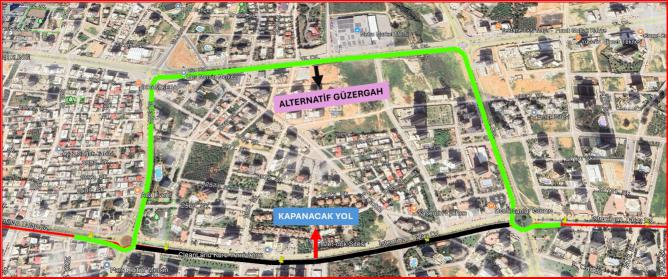 Limonluk Mahallesi 2.5 Çevre Yolu Yol Kapama
