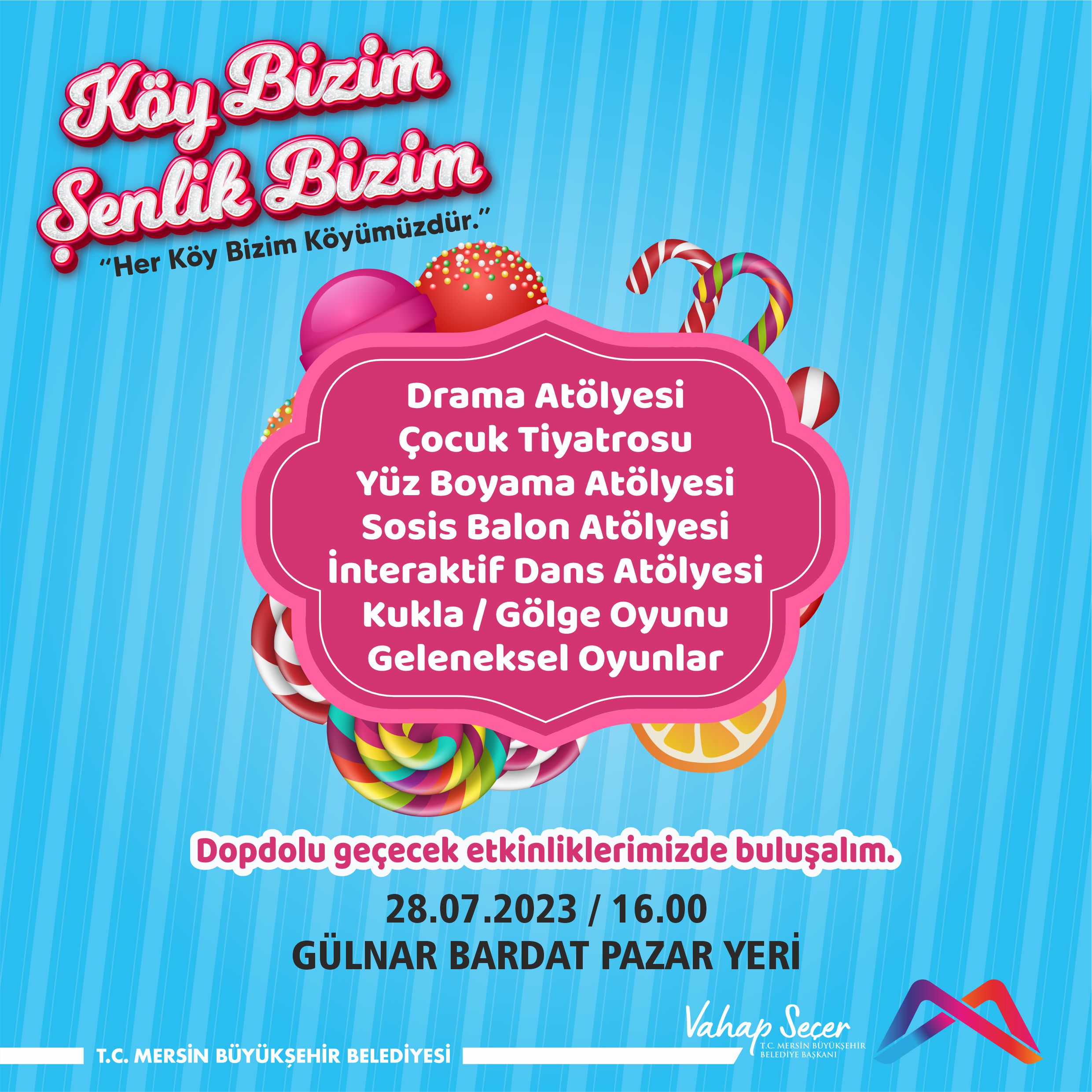 Köy Bizim Şenlik Bizim etkinlikleri - Gülnar