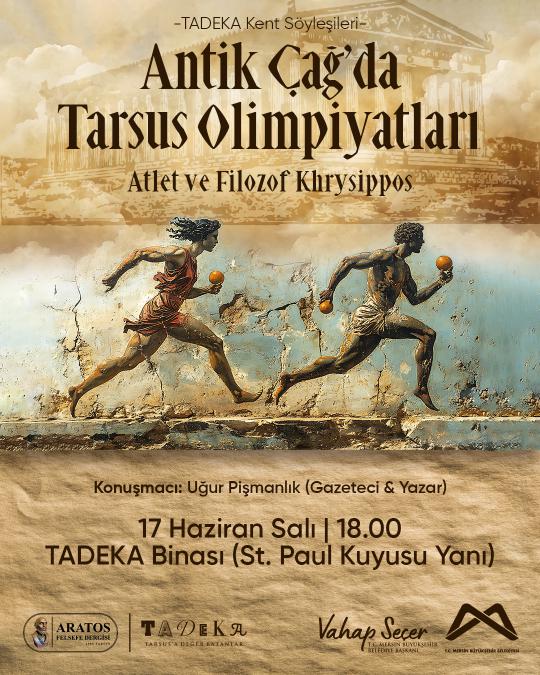 Antik Çağ'da Tarsus Olimpiyatları söyleşisinde buluşalım!