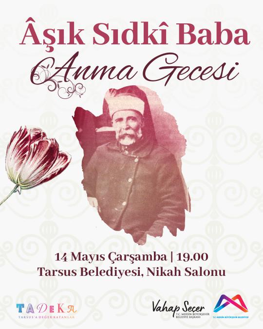 Âşık Sıdkî Baba Anma Gecesi