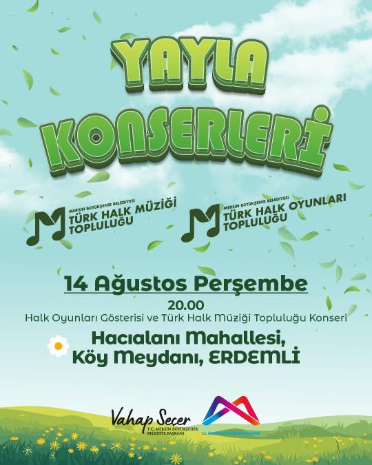 Yayla Konserleri'nde buluşalım!