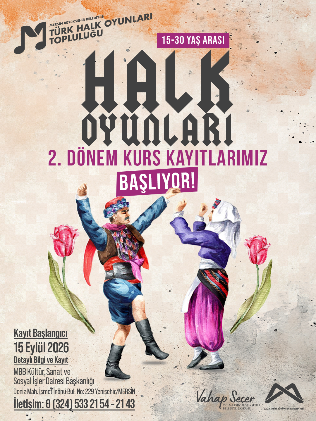 Halk Oyunları 2. Dönem Kurs Kayıtlarımız Başlıyor!