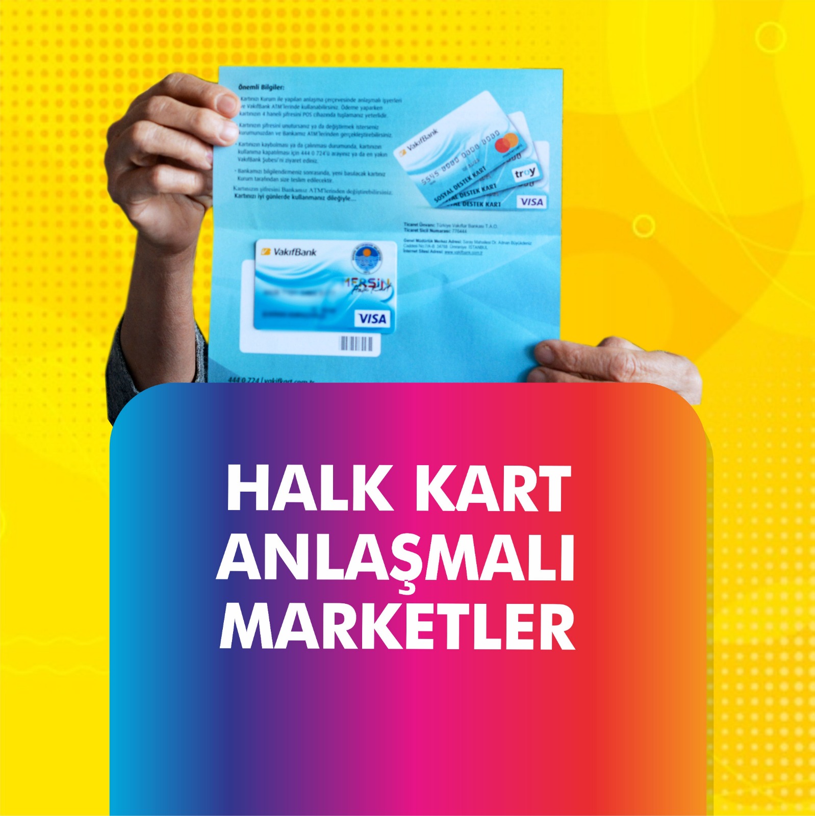 Mersin Büyükşehir Belediyesi Halk Kart Anlaşmalı Marketler