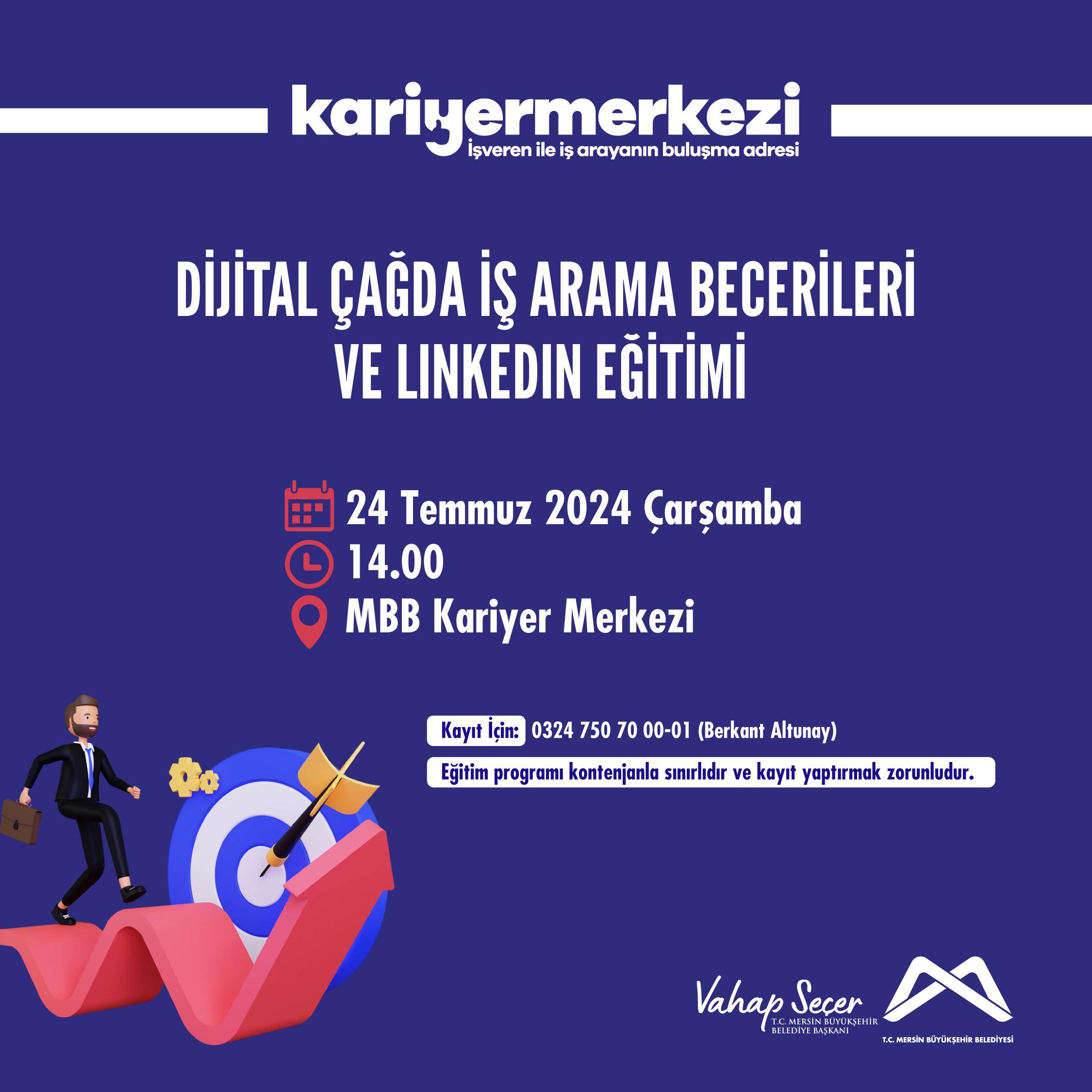 Dijital Çağda İş Arama Becerileri ve Linkedin Eğitimi