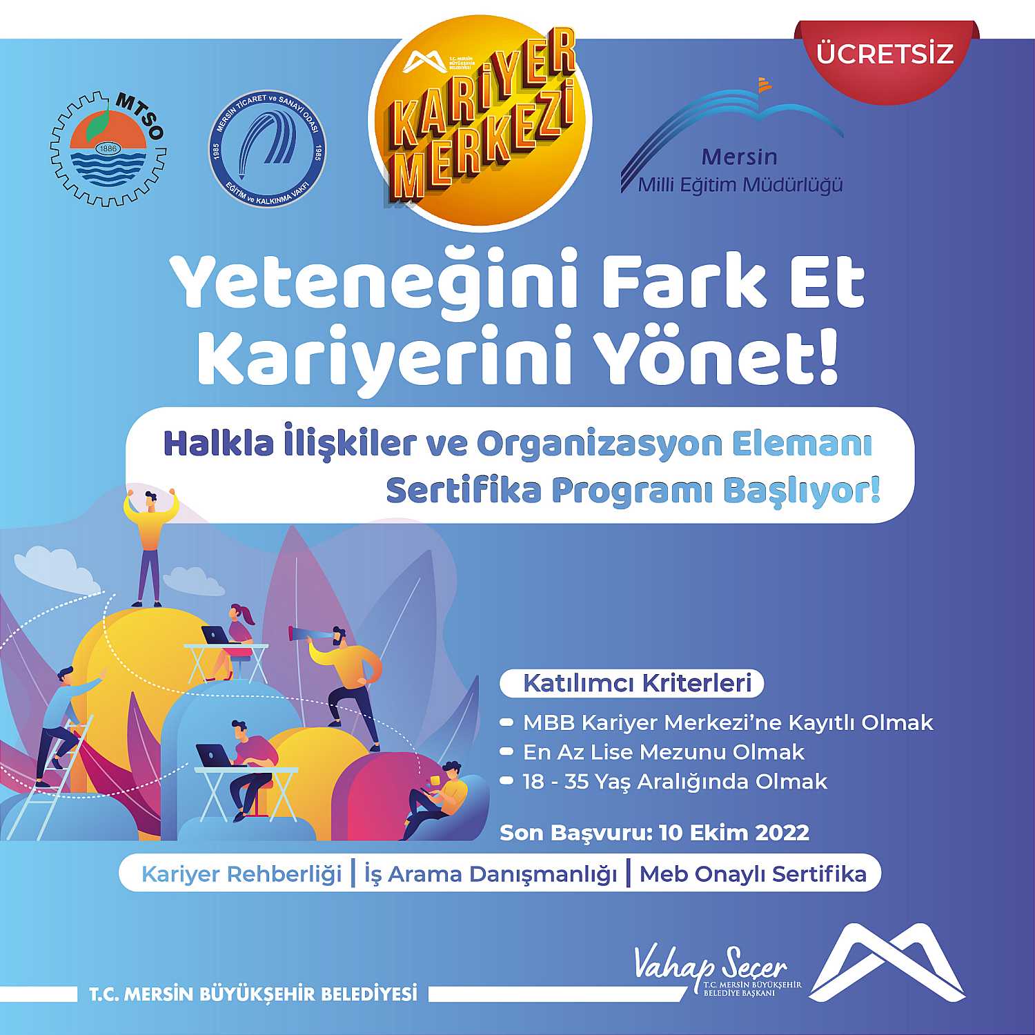 Halkla İlişkiler ve Organizasyon Elemanı Sertifika Programı Başlıyor!