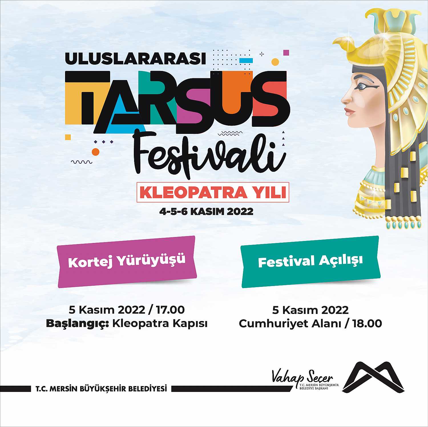 Uluslararası Tarsus Festivali'nde buluşuyoruz!