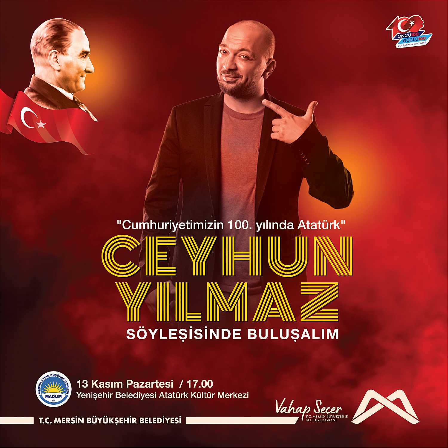 Ceyhun Yılmaz Söyleşisinde buluşalım!