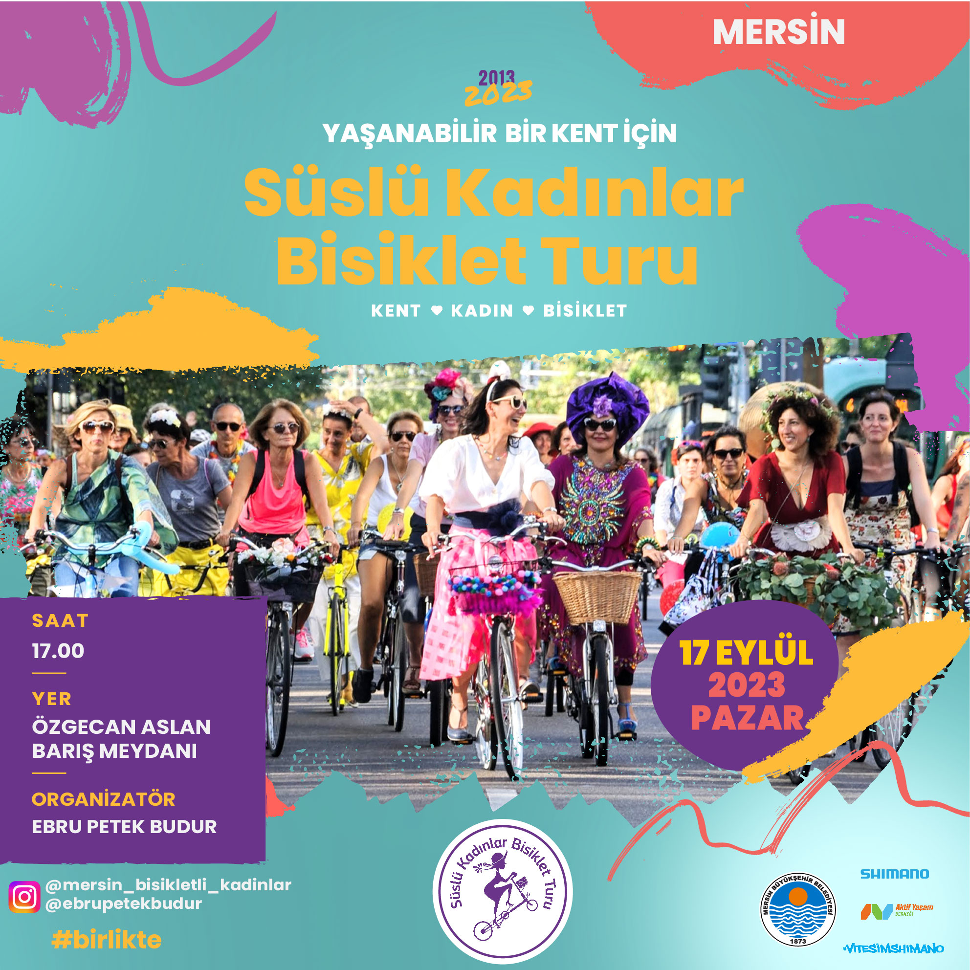 Süslü Kadınlar Bisiklet Turu'nda buluşalım!