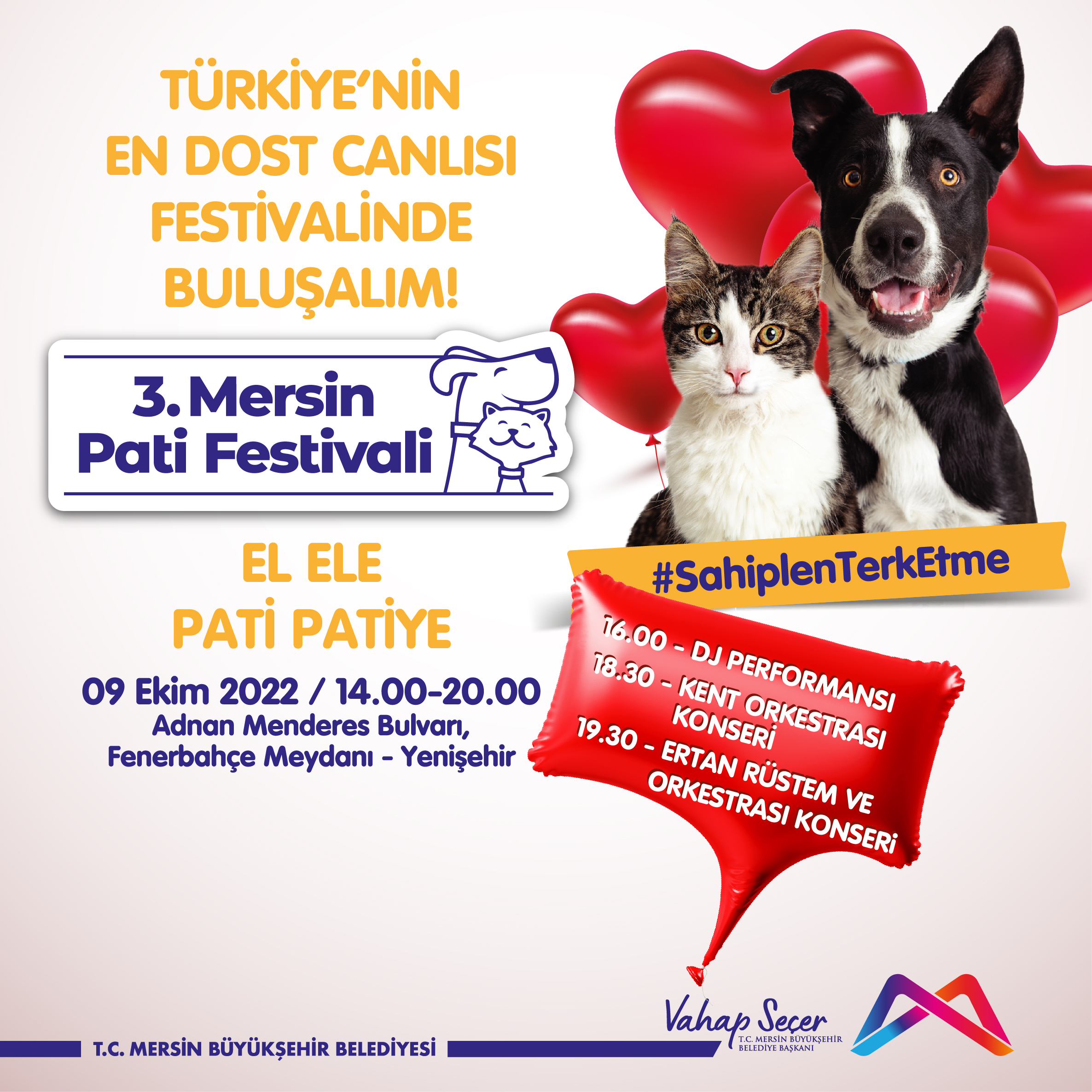 Türkiye'nin en dost canlısı festivalinde buluşalım!