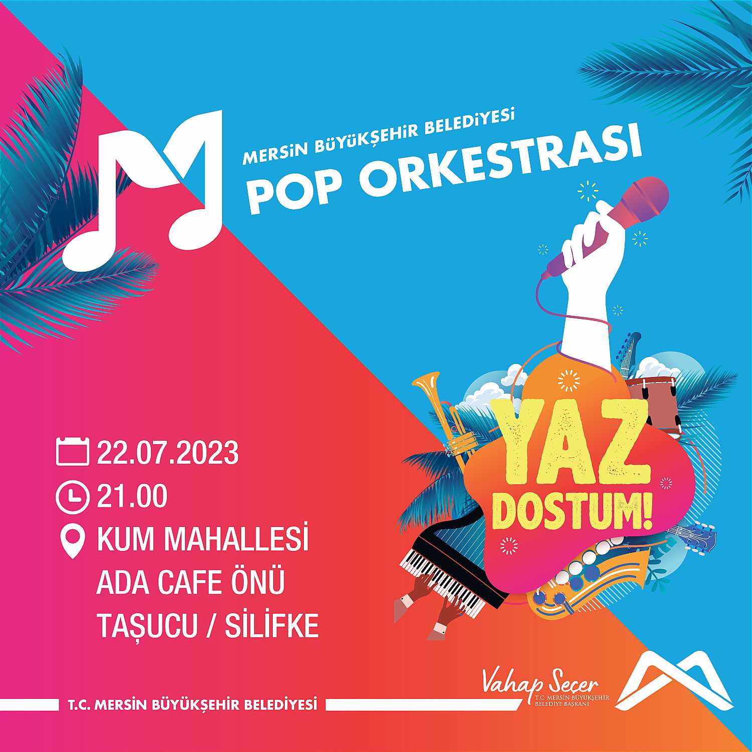 MBB Pop Orkestrası konserleri - Silifke