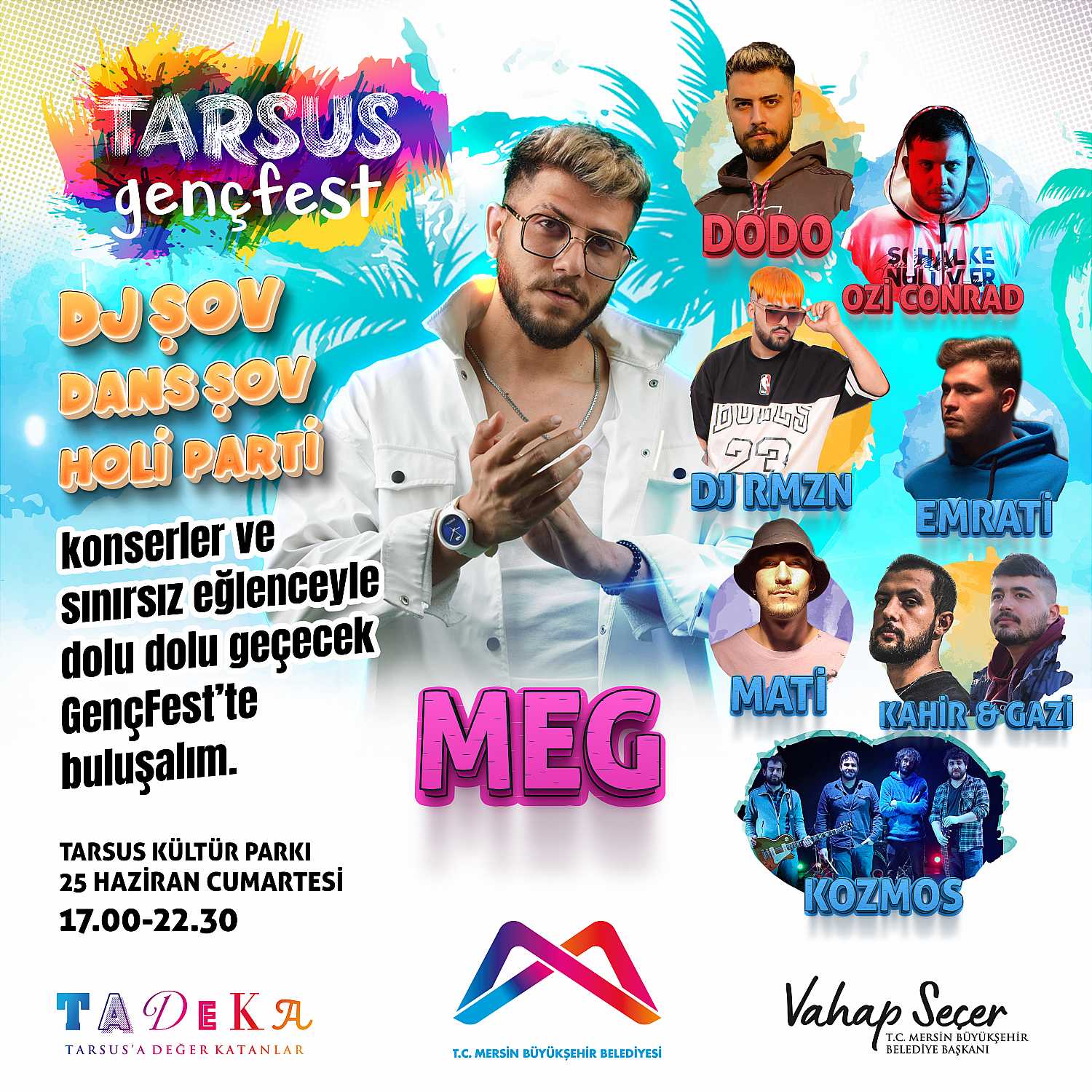 TARSUS GENÇ FEST BAŞLIYOR!