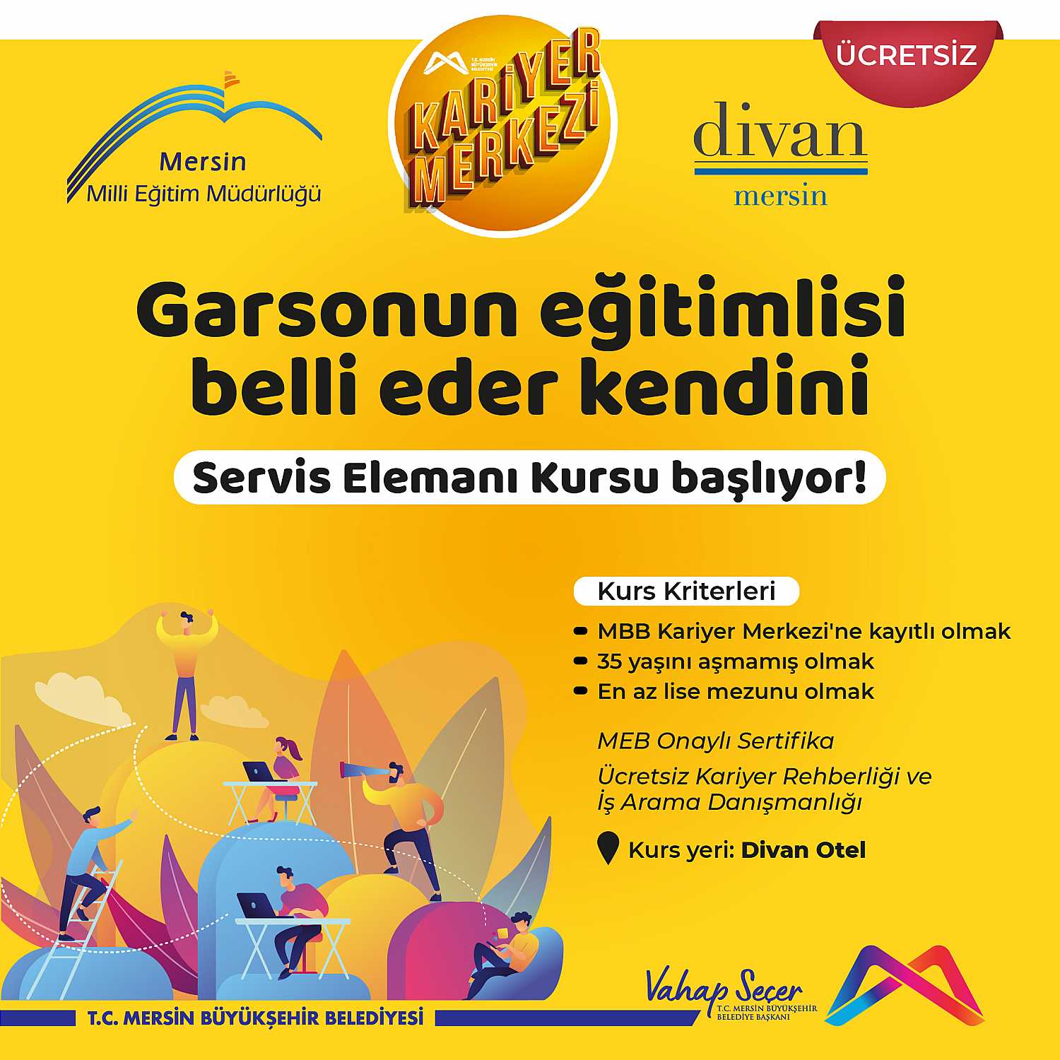 Servis Elemanı Kursu Başlıyor!