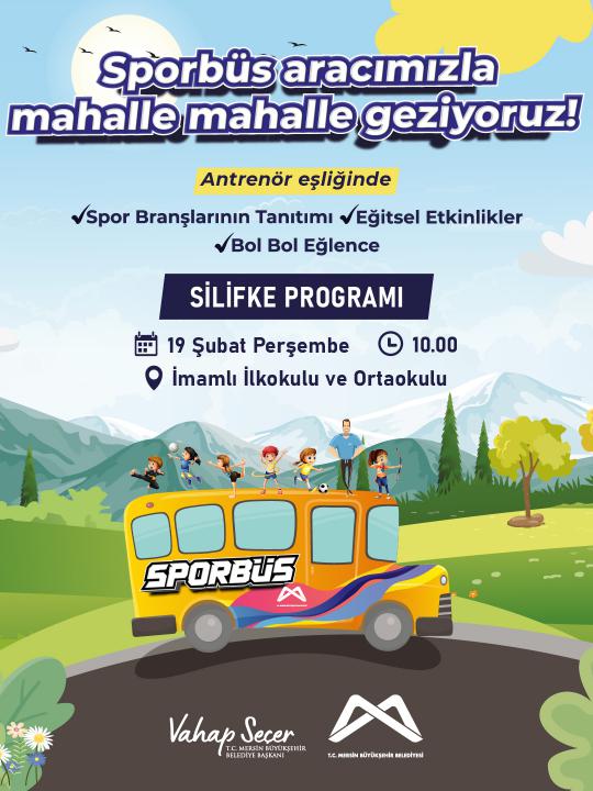 Sporbüs aracımızla mahalle mahalle geziyoruz!