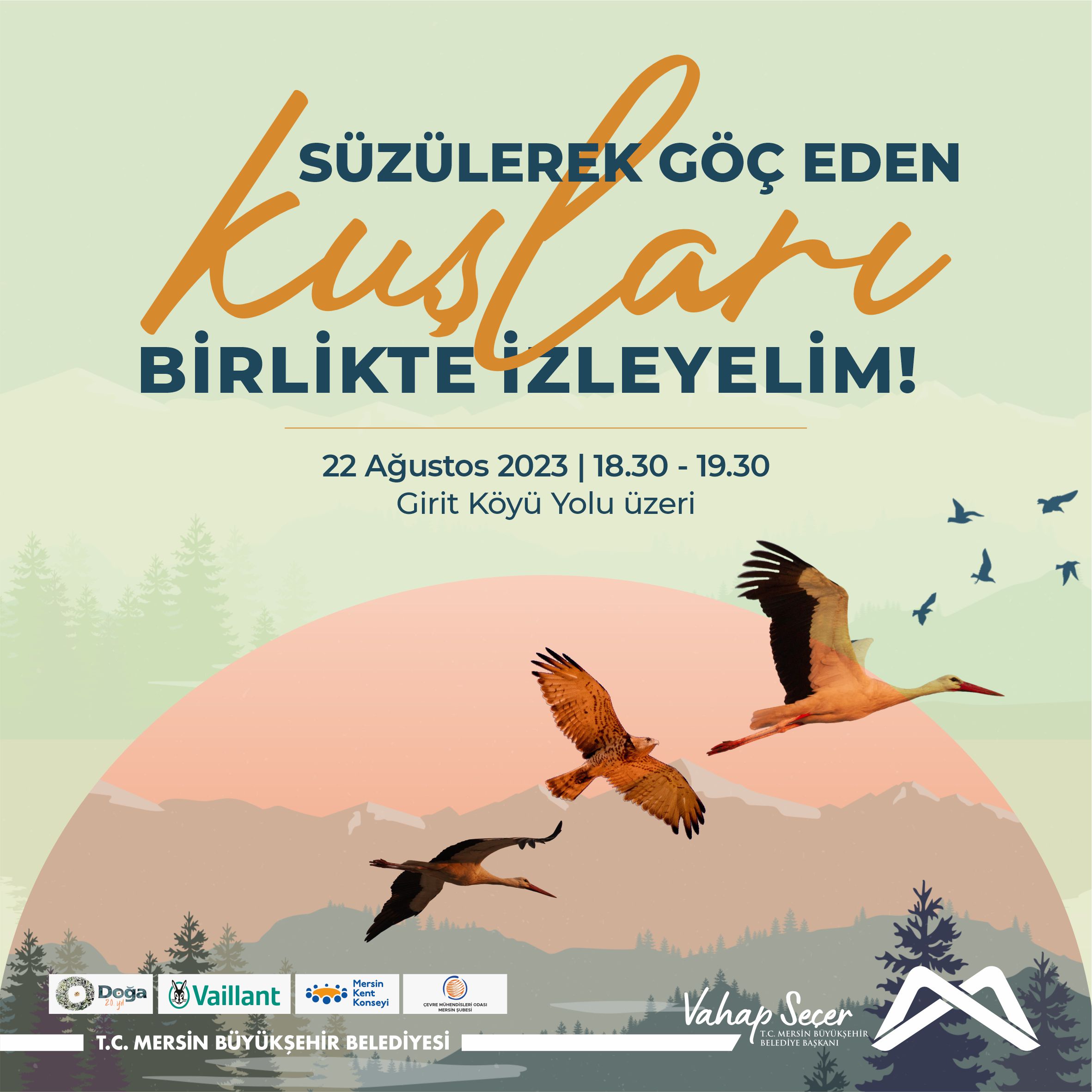 Süzülerek göç eden kuşları birlikte izleyelim!