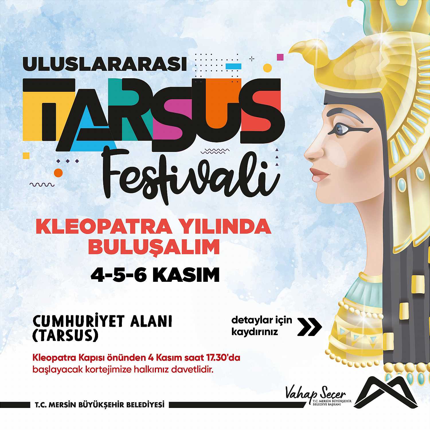 4-5-6 Kasım Uluslararası Tarsus Festivali