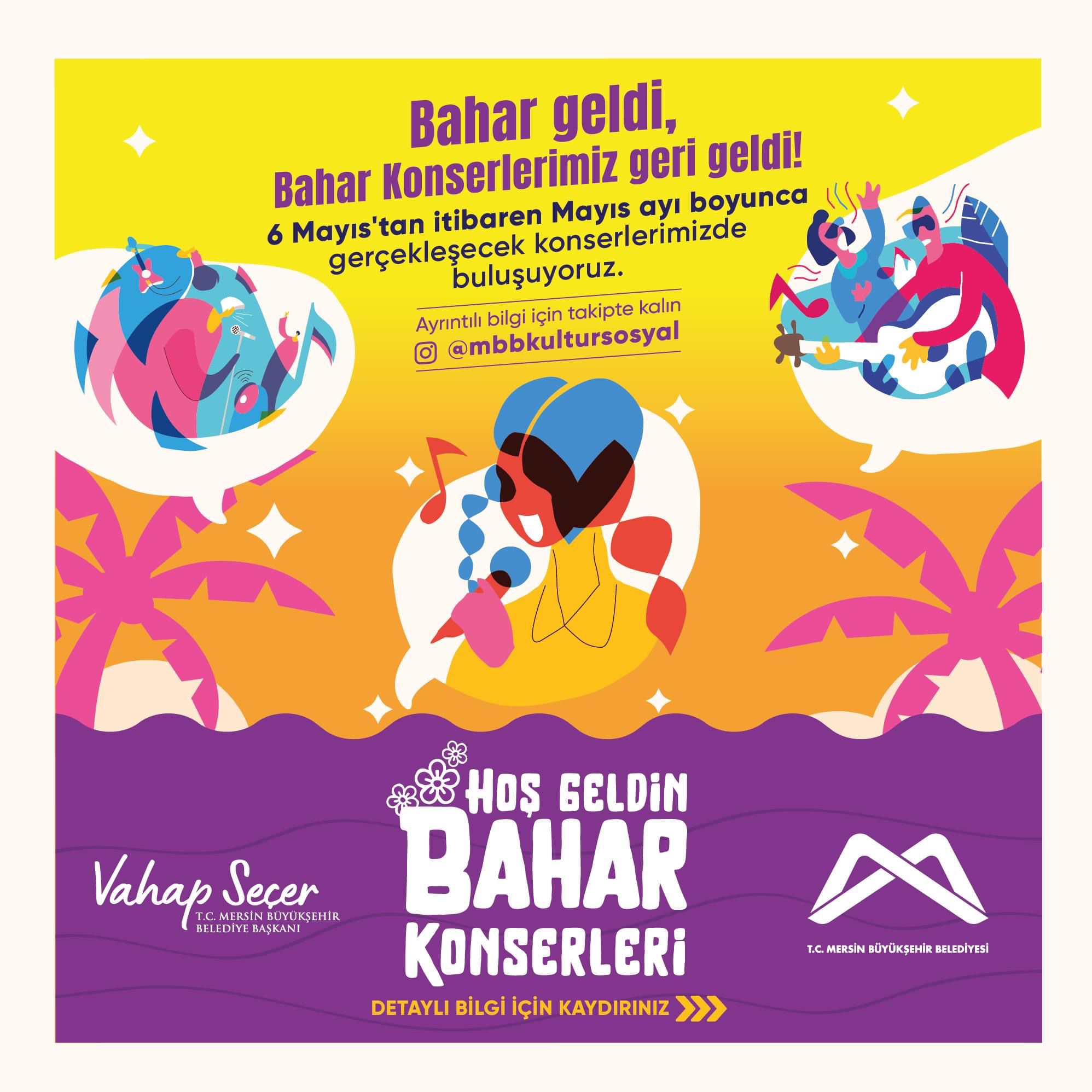 BAHAR GELDİ, BAHAR KONSERLERİMİZ GERİ GELDİ!