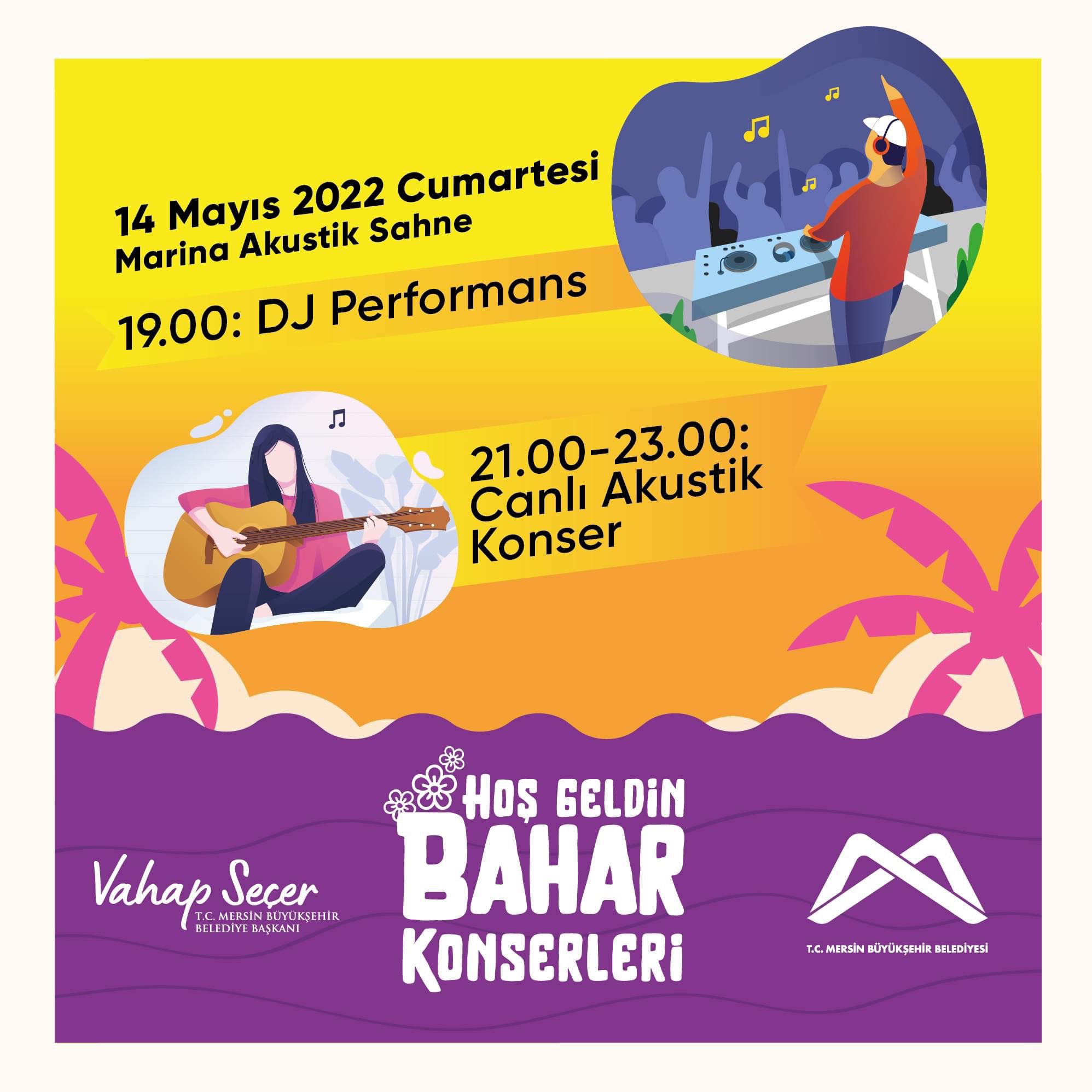 BAHAR GELDİ, BAHAR KONSERLERİMİZ GERİ GELDİ! 14 MAYIS 2022