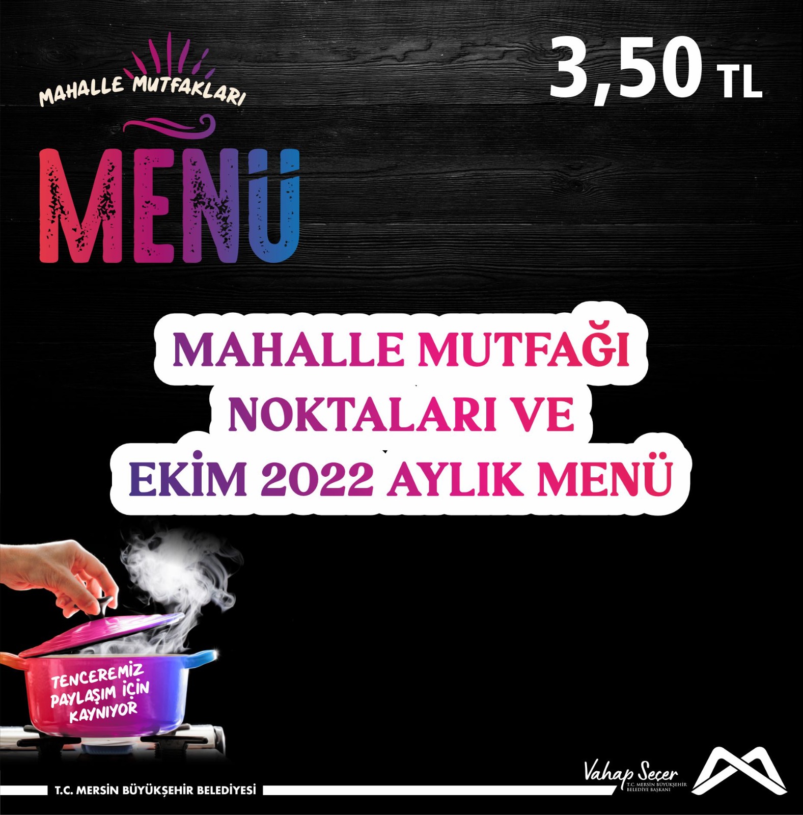 MAHALLE MUTFAĞI NOKTALARI VE AYLIK MENÜ