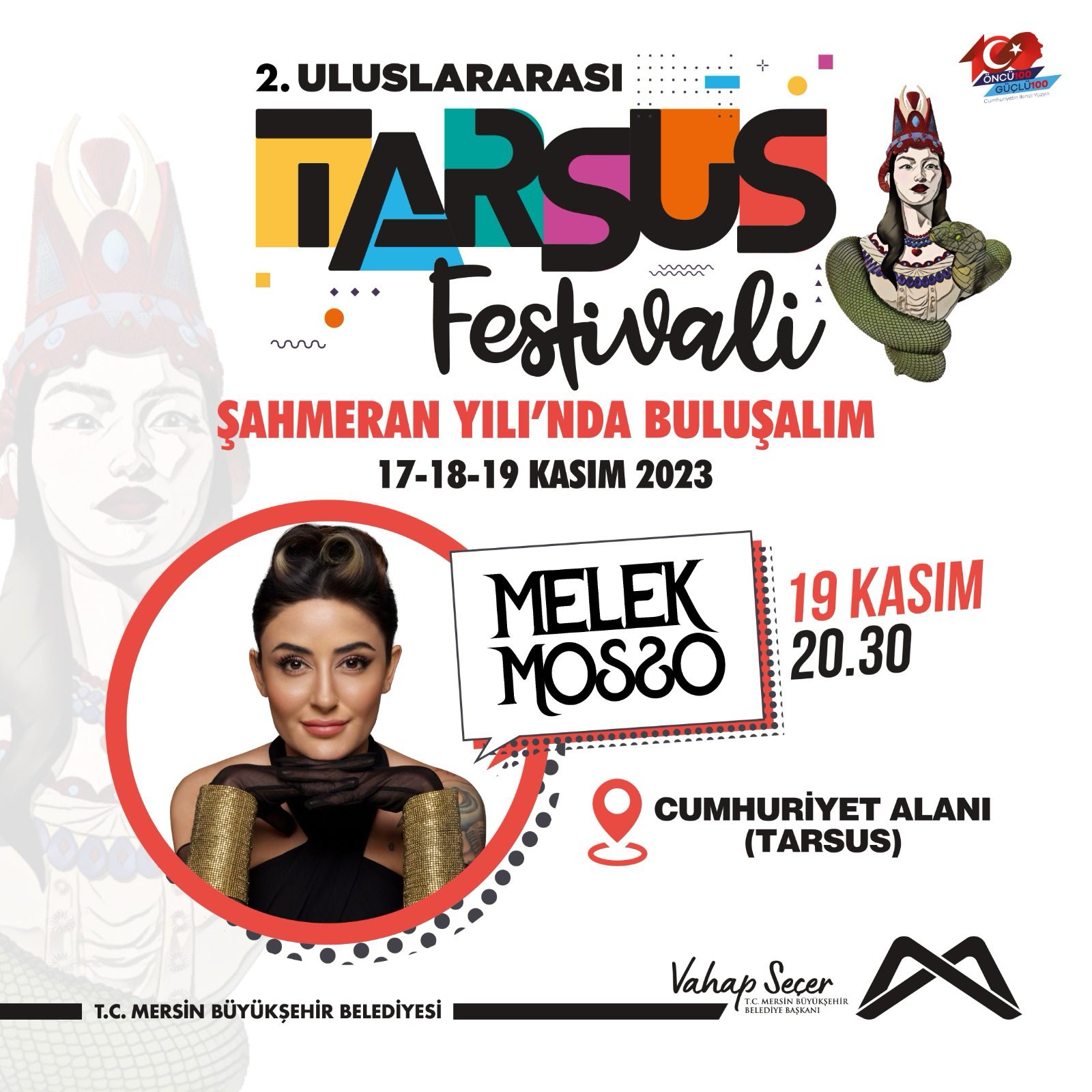 2. Uluslararası Tarsus Festivali 19 Kasım Pazar Programı