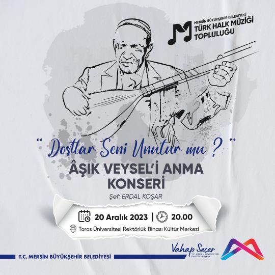 Âşık Veysel'i Anma Konserinde buluşalım!