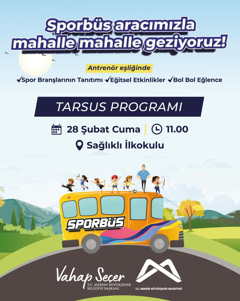 Sporbüs aracımızla mahalle mahalle geziyoruz!