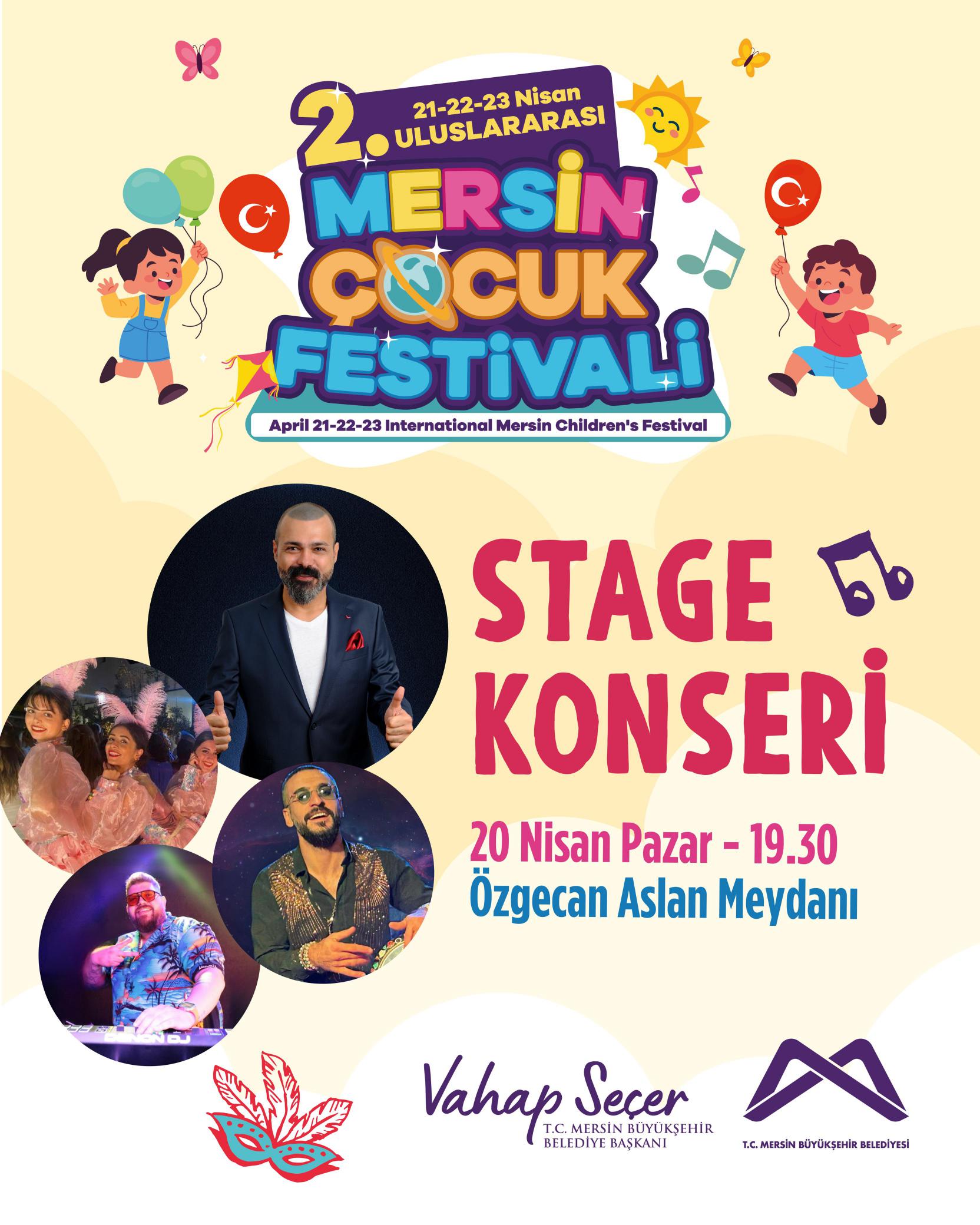 2. Uluslararası Mersin Çocuk Festivali Stage Konseri