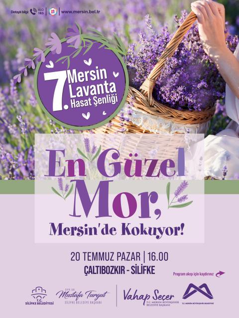 7. Mersin Lavanta Hasat Şenliği'nde buluşalım!