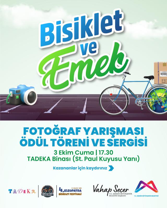 Bisiklet ve Emek Fotoğraf Yarışması Ödül Töreni ve Sergisi'nde buluşalım!