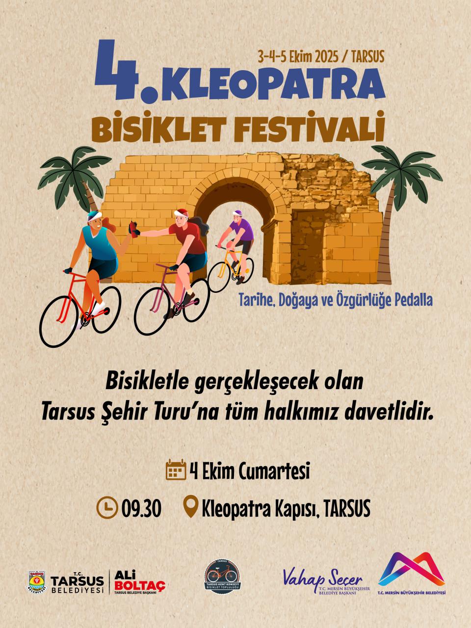 4. Kleopatra Bisiklet Festivali 3-4-5 Ekim'de sizlerle!