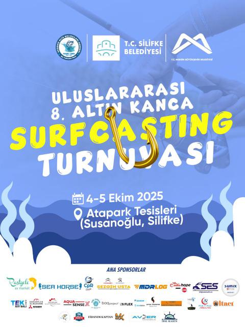 Uluslararası 8. Altın Kanca Surfcasting Turnuvası'nda buluşalım!