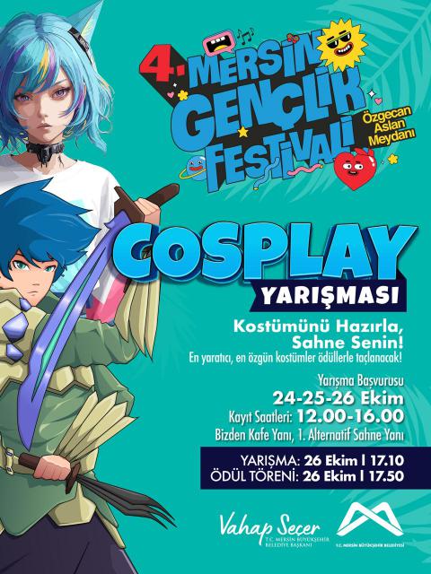 4. Mersin Gençlik Festivali Cosplay Yarışması