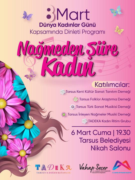 8 Mart Dünya Kadınlar Günü Kapsamında Dinleti Programı