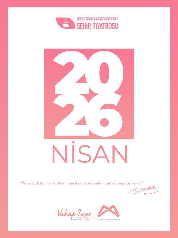 Mersin Şehir Tiyatrosu Nisan Ayı Programı