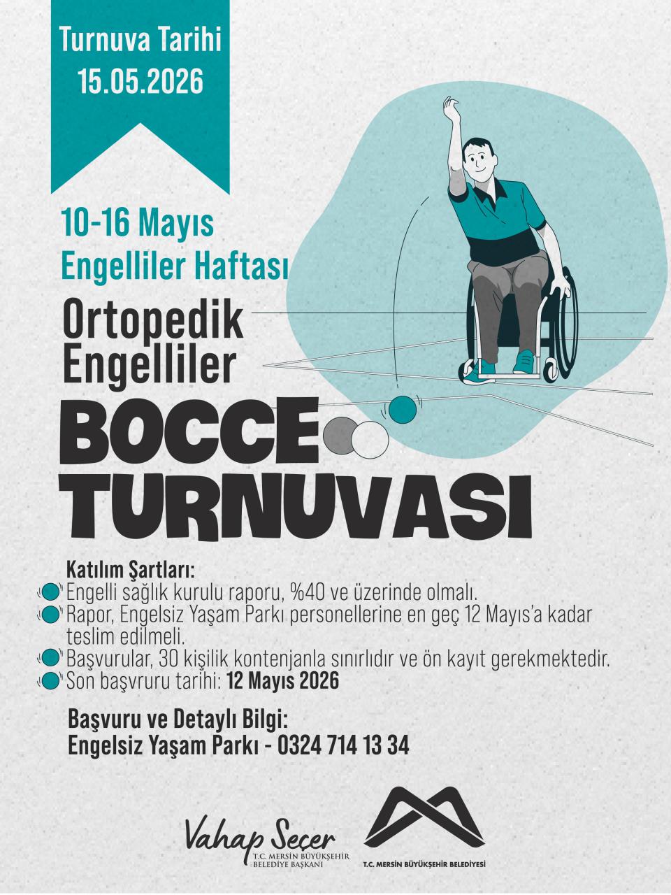 10-16 Mayıs Engelliler Haftası | Ortopedik Engelliler Bocce Turnuvası 