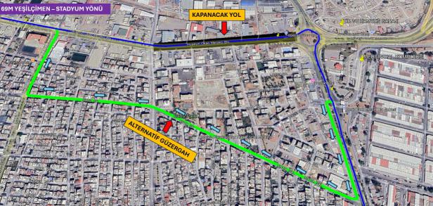 HAL KAVŞAĞI DEPLASE ÇALIŞMASI